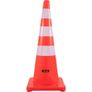 Safety Cones, 6 x 36" Traffic Cones, PVC Orange Construction Cones, Reflective Collars Traffic Cones with Weighted Base Used for Traffic Control, Driveway Road Parking and School Improvement Image 8