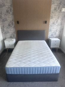 balestrand King Bed with Mattress