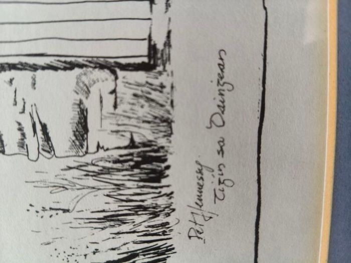 Drawing by Pat Hennessy