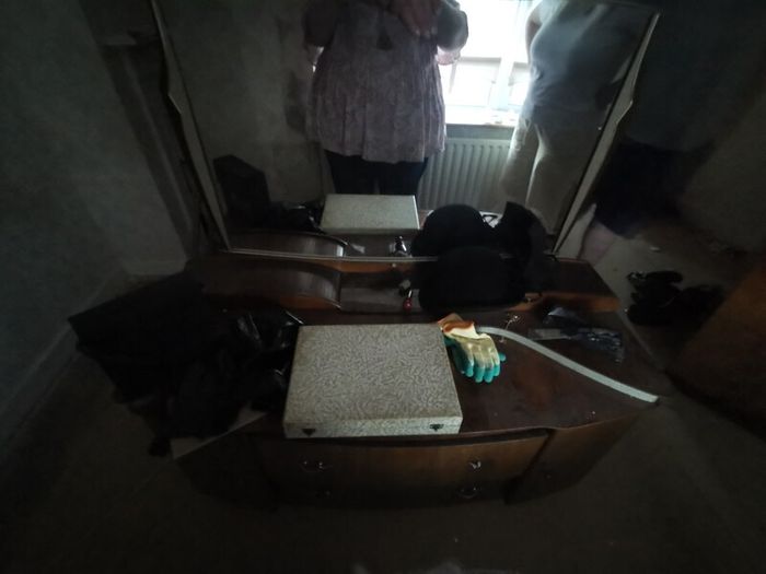 1950's wardrobe & dresser