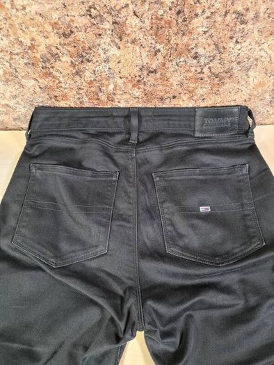 Womens Tommy Hilfiger Sylvia black super skinny high rise jeans Size W 27 L 30 A2