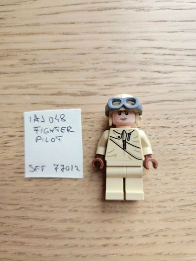lego iaj048 fighter pilot, set 77012