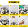 8L 2Gal Hand Powered Sprayer Stainless Steel Watering Spraying Sprinkling Atomizer Pump Home Ground Garden Cleaning Sprayer Image 3