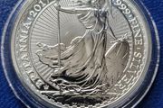 2017 1oz Silver Britannia Coin 20th Anniversary Trident Privy