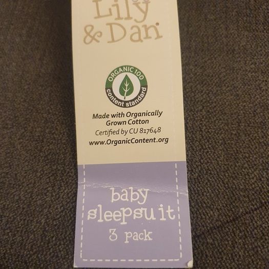 Baby All in One Sleeping Suits 3 in Pack Age 3 to 6 Months .. Final Price Drop