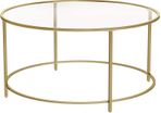 Coffee Table Round Glass Table - Free Delivery Nationwide