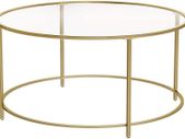 Coffee Table Round Glass Table - Free Delivery Nationwide