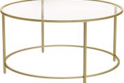 Coffee Table Round Glass Table - Free Delivery Nationwide