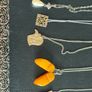 sterling silver necklaces lot Image 9
