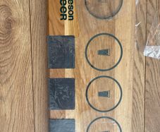 Jameson & Beer Wooden Serving Board / Tasting Paddle