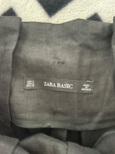 trousers Bnwt 100% linen Zara size small
