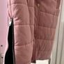 Pink Sleveless Hooded Puffer Jacket By Iclothing Image 3