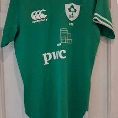 Ireland u20 player issue jersey with gps pouch 2023