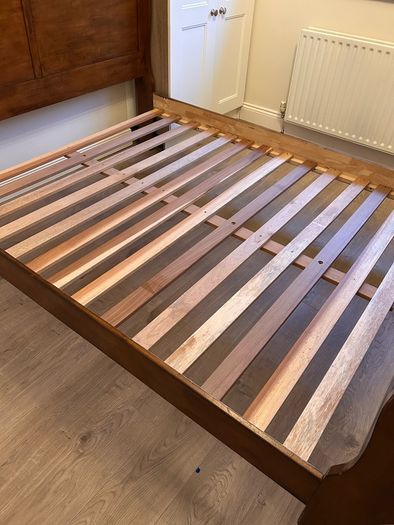 King Size Mahogany Bed Frame