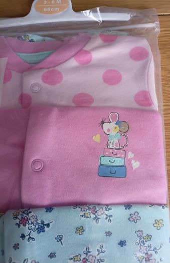 Short & Long sleeve baby girls body suits NEW