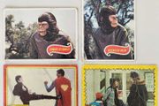 Planet of the Apes, Superman, Gremlins cards