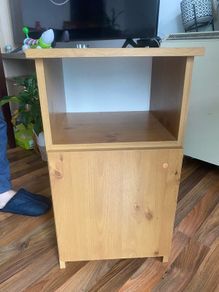 Wooden Bedside Table