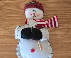 Christmas snowman decor