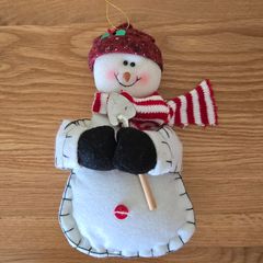 Christmas snowman decor