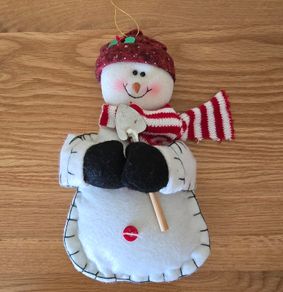 Christmas snowman decor