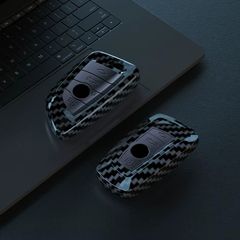 Bmw Black Abs Carbon Fiber Car Key Case Cover For Bmw F30 F31 F32 F34 F20 F21 F07 F10 1 3 5 7 Series X1 X3 G01 X4 G02 X5 F15 F16 M3 M4