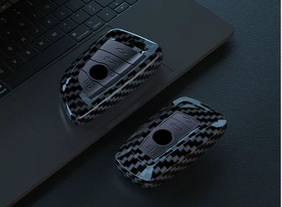 Bmw Black Abs Carbon Fiber Car Key Case Cover For Bmw F30 F31 F32 F34 F20 F21 F07 F10 1 3 5 7 Series X1 X3 G01 X4 G02 X5 F15 F16 M3 M4