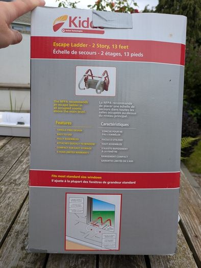 Fire escape ladder