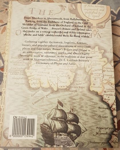 Brewers Britain And Ireland: The History, Culture, Folklore and Etymology Of 7500 Places In These Islands by John Ayto and Ian Crofton