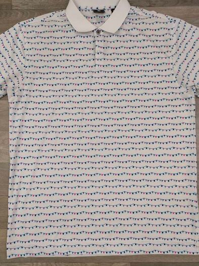 FootJoy FJ Patterned Golf Polo Shirt Mens XL