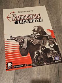 Rainbow Six Lockdown Promo Poster