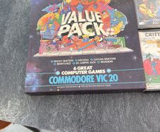 Rare Vintage Commodore VIC-20 Game Collection - 12 Titles (Retro Job Lot)