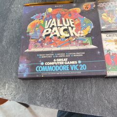 Rare Vintage Commodore VIC-20 Game Collection - 12 Titles (Retro Job Lot)