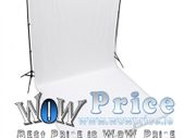 3m x 6m Background Cotton Muslin White