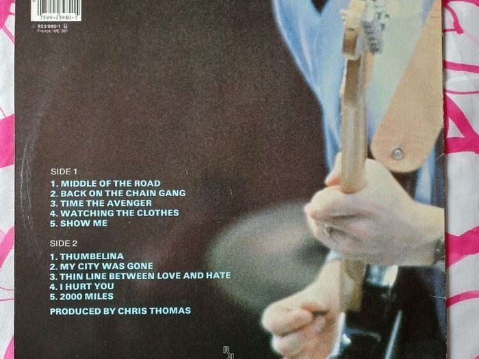The Pretenders Middle of the Road Vinyl album