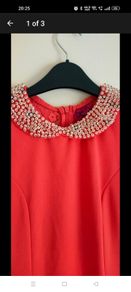 Boohoo Coral Dress (Confirmation)
