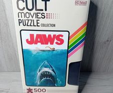 Cult Movies Puzzle Collection Jaws 500 Piece Jigsaw - New Sealed