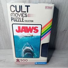 Cult Movies Puzzle Collection Jaws 500 Piece Jigsaw - New Sealed