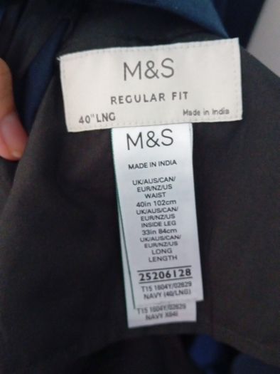 navy suit with trousers