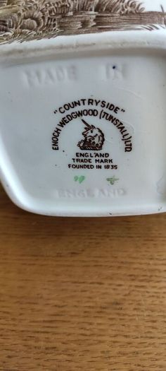 Wedgwood Teapot Country Side