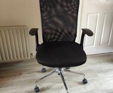 Mesh Back Office Chair - Black