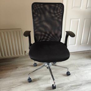 Mesh Back Office Chair - Black