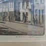 Original Antique Hand-Signed St. Andrews framed Etching under glass by Scottish artist Malcolm Patterson (c1910-1920) Image 4