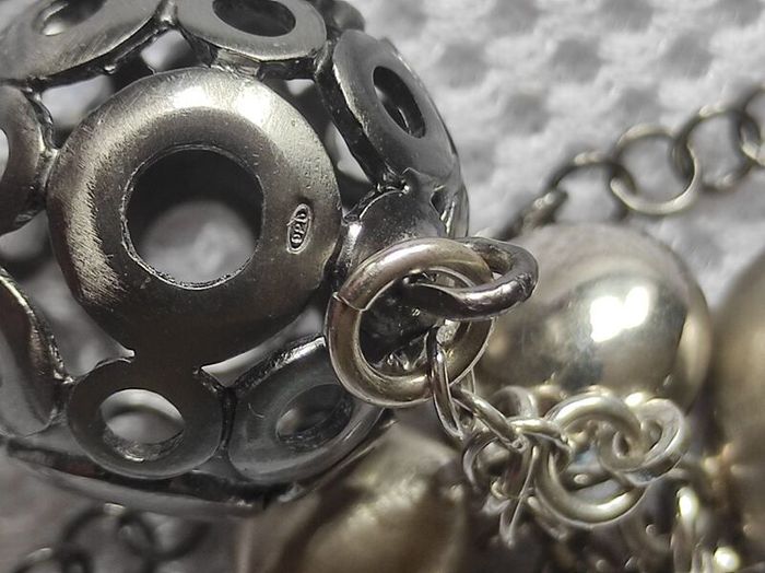 Sterling silver Italy necklace