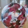 Decorative glass hanging ornament. Image 2