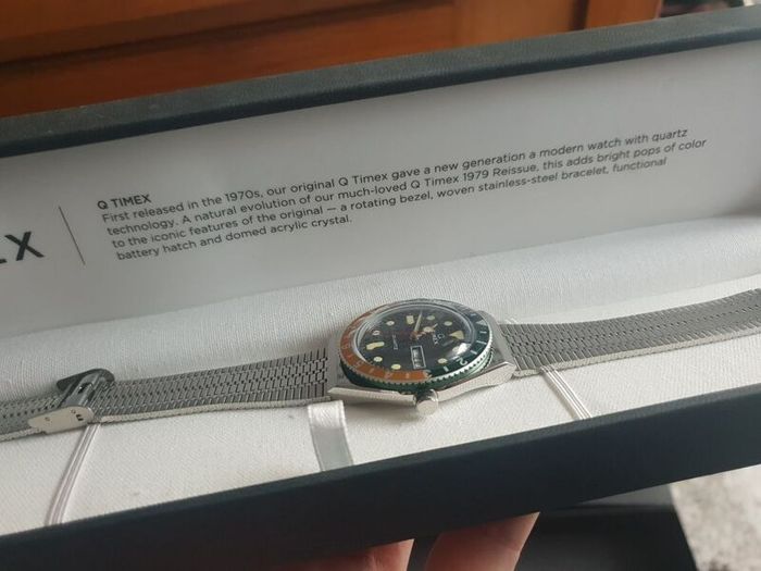 Q Timex Reissue Watch