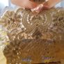 Gold lace effect favor Boxes Image 2
