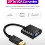 DisplayPort Display Port DP to VGA Adapter Cable For Projector DTV TV HDVD Laptop DP Male to VGA Female Converter Adapter Cable Image 9