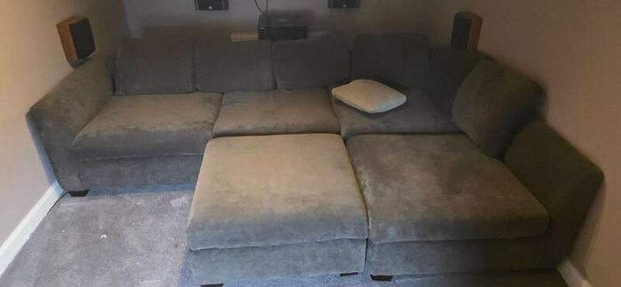 L shape couch