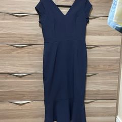 navy wedding guest dress