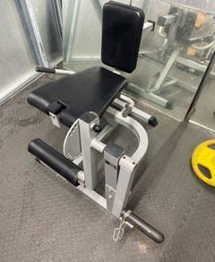 Plate loaded leg extension
